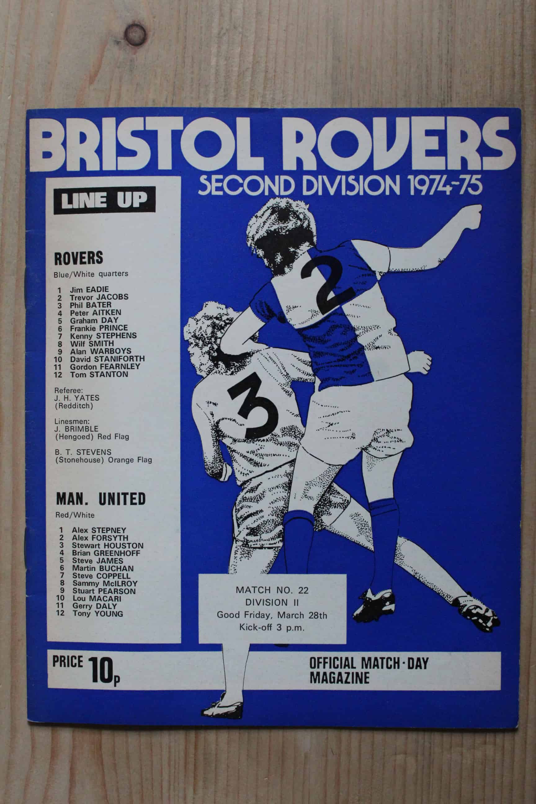 Bristol Rovers FC v Manchester United FC